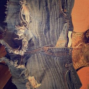 Cut up shorts